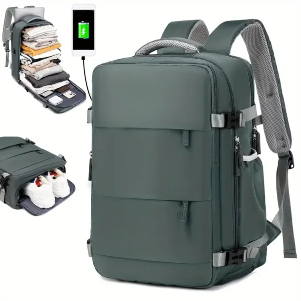 sac à dos universitaire avec chargement USB